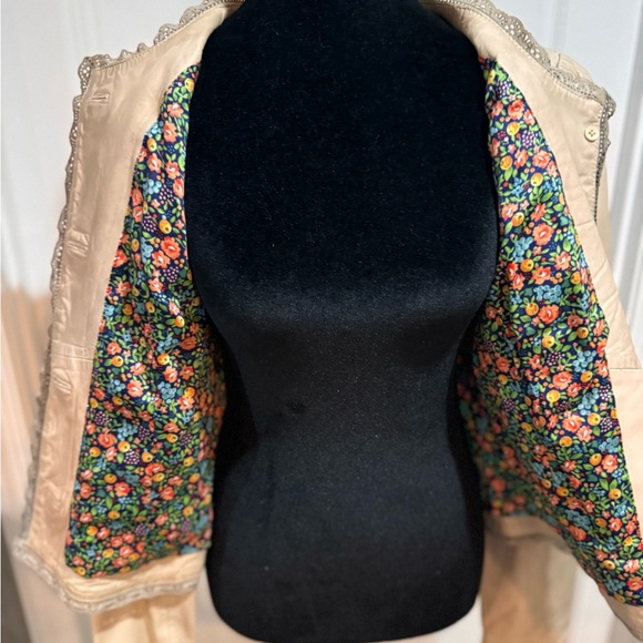 Anthropologie Elevenses Fitted Leather Jacket - Picture 8 of 9